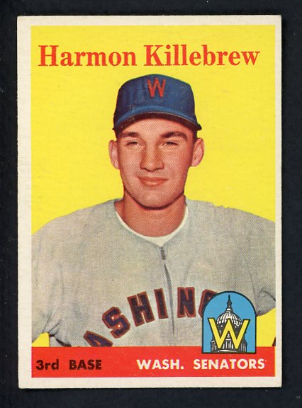 1958 Topps Baseball #288 Harmon Killebrew Senators EX-MT 417478