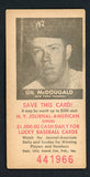 1954 New York Journal American Gil McDougald Yankees EX 417727