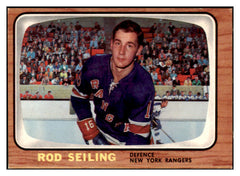 1966 Topps Hockey #022 Rod Seiling Rangers NR-MT 417932