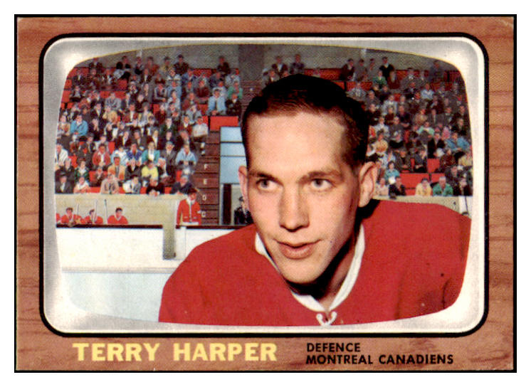 1966 Topps Hockey #068 Terry Harper Canadiens NR-MT 417960