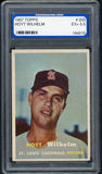 1957 Topps Baseball #203 Hoyt Wilhelm Cardinals PGS 5.5 EX+ 418188