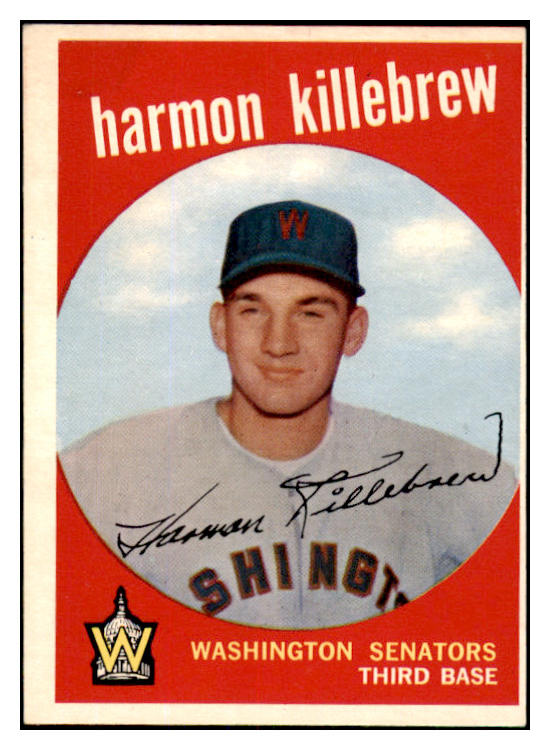 1959 Topps Baseball #515 Harmon Killebrew Senators EX-MT 418241