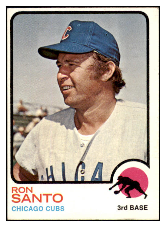 1973 Topps Baseball #115 Ron Santo Cubs EX-MT 418248