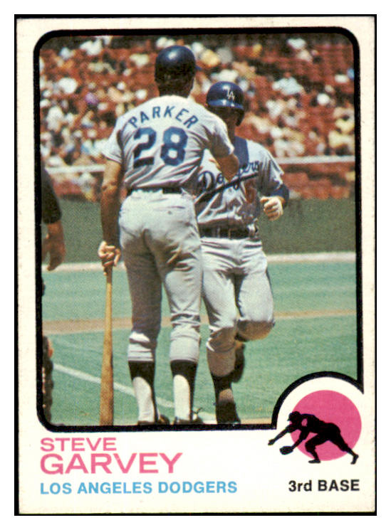 1973 Topps Baseball #213 Steve Garvey Dodgers EX-MT 418253