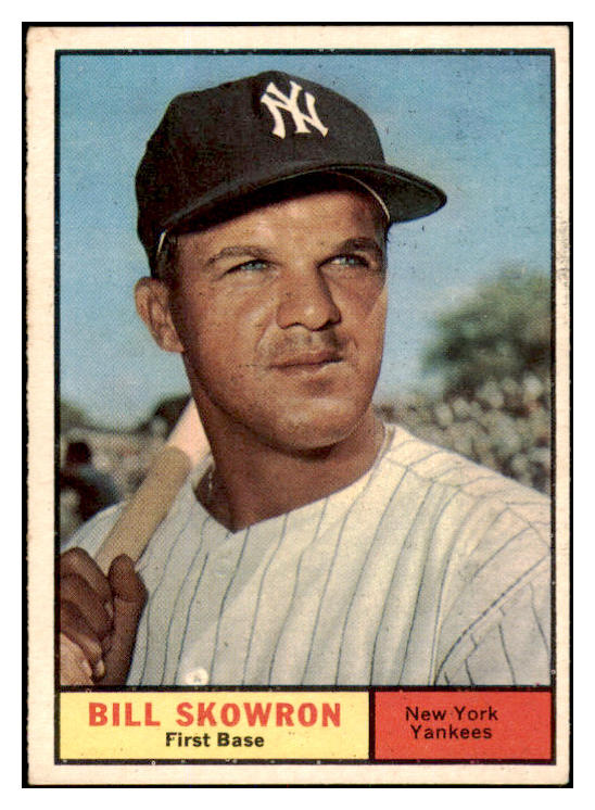 1961 Topps Baseball #371 Bill Skowron Yankees EX-MT 418277