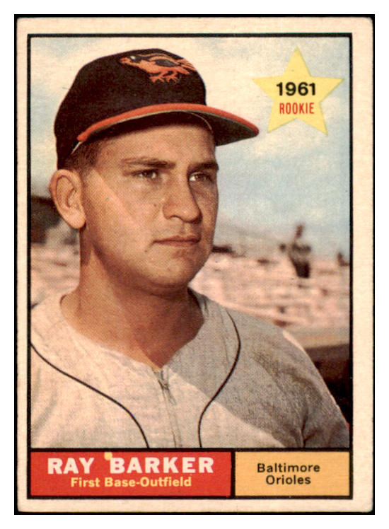 1961 Topps Baseball #428 Ray Barker Orioles VG-EX 418278