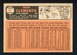 1966 Topps Baseball #300 Roberto Clemente Pirates EX-MT 418401