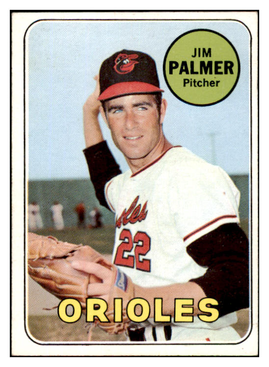 1969 Topps Baseball #573 Jim Palmer Orioles EX-MT 418468