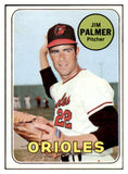 1969 Topps Baseball #573 Jim Palmer Orioles EX-MT 418468