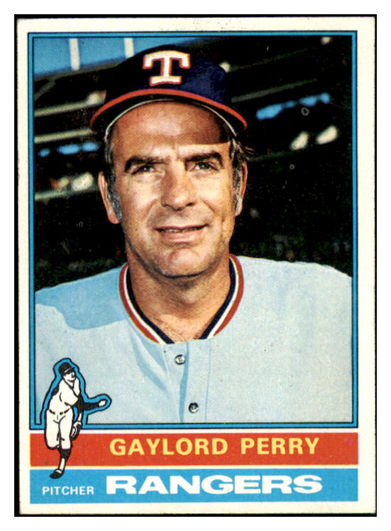 1976 Topps Baseball #055 Gaylord Perry Rangers EX-MT 418474