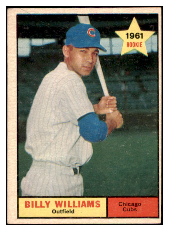 1961 Topps Baseball #141 Billy Williams Cubs EX 418488