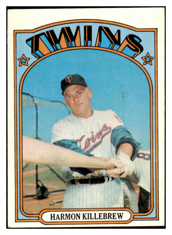 1972 Topps Baseball #051 Harmon Killebrew Twins NR-MT 418506