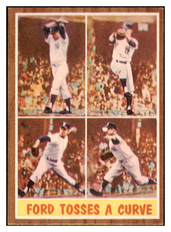 1962 Topps Baseball #315 Whitey Ford IA Yankees NR-MT 418519