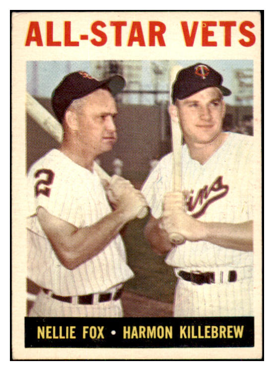 1964 Topps Baseball #081 Harmon Killebrew Nellie Fox EX 418542
