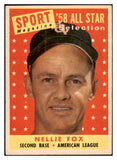 1958 Topps Baseball #479 Nellie Fox A.S. White Sox EX-MT 418570