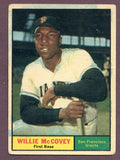 1961 Topps Baseball #517 Willie McCovey Giants VG 419094