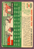1954 Topps Baseball #020 Warren Spahn Braves FR-GD 419106