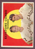 1959 Topps Baseball #408 Luis Aparicio Nellie Fox EX-MT 419133