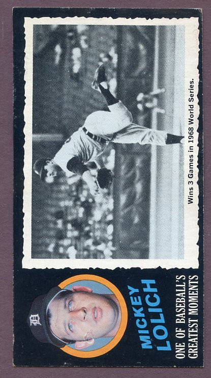 1971 Topps Baseball Greatest Moments #023 Mickey Lolich Tigers EX-MT 419173