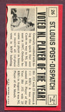 1971 Topps Baseball Greatest Moments #026 Orlando Cepeda Braves EX+/EX-MT 419178
