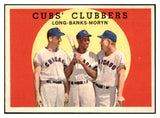 1959 Topps Baseball #147 Ernie Banks Dale Long NR-MT 419622