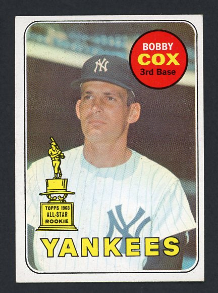 1969 Topps Baseball #237 Bobby Cox Yankees EX-MT 419717