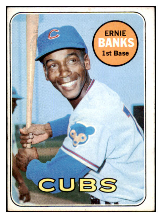 1969 Topps Baseball #020 Ernie Banks Cubs EX+/EX-MT 419766