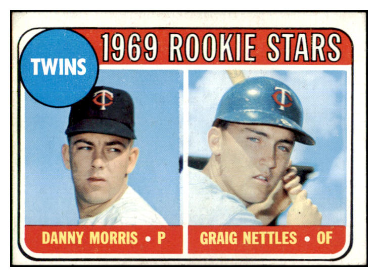 1969 Topps Baseball #099 Graig Nettles Twins EX+/EX-MT 419808
