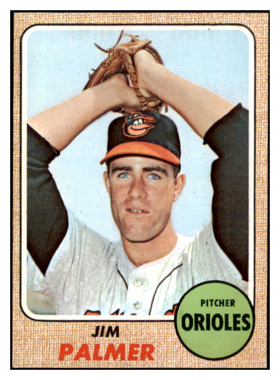 1968 Topps Baseball #575 Jim Palmer Orioles EX-MT 419886
