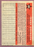 1958 Topps Baseball #484 Frank Robinson A.S. Reds EX-MT 419890