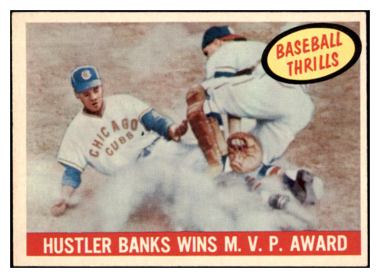 1959 Topps Baseball #469 Ernie Banks IA Cubs EX-MT 419954