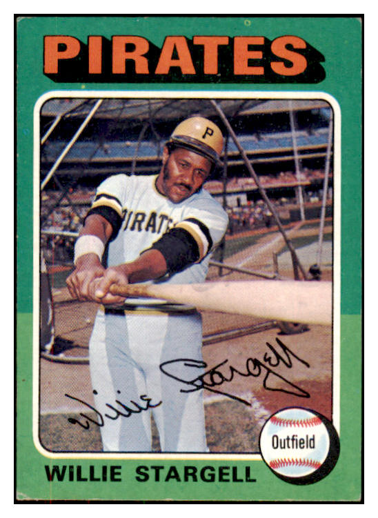 1975 Topps Baseball #100 Willie Stargell Pirates VG-EX 419987