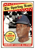 1969 Topps Baseball #419 Rod Carew A.S. Twins VG-EX 419997