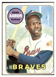 1969 Topps Baseball #100 Hank Aaron Braves VG-EX 420003