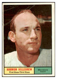 1961 Topps Baseball #080 Harmon Killebrew Twins Good 420013