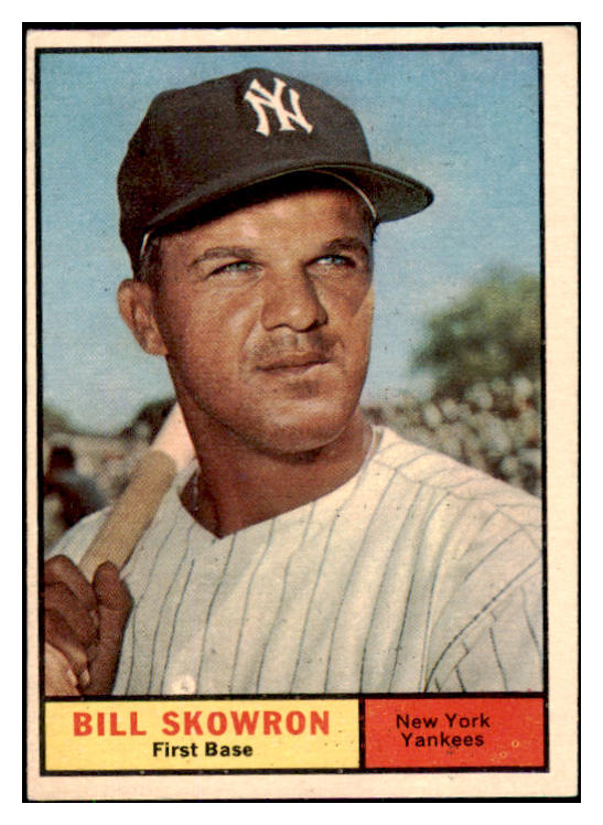 1961 Topps Baseball #371 Bill Skowron Yankees EX-MT 420063