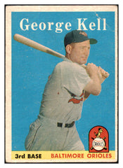 1958 Topps Baseball #040 George Kell Orioles VG-EX 420076