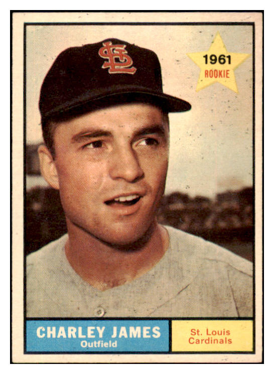 1961 Topps Baseball #561 Charley James Cardinals EX-MT 420149