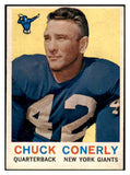 1959 Topps Football #065 Charley Conerly Giants EX-MT 420307
