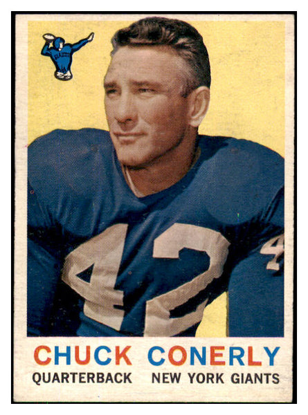 1959 Topps Football #065 Charley Conerly Giants EX-MT 420307