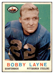 1959 Topps Football #040 Bobby Layne Steelers VG-EX 420315