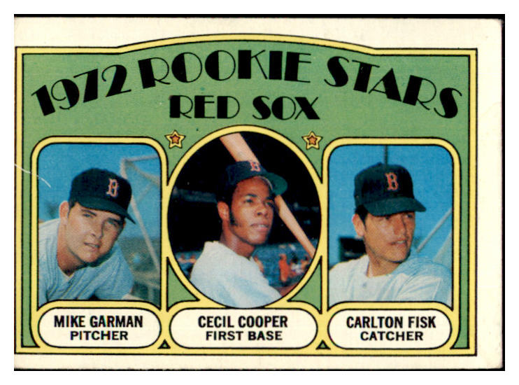 1972 Topps Baseball #079 Carlton Fisk Red Sox VG-EX 420407
