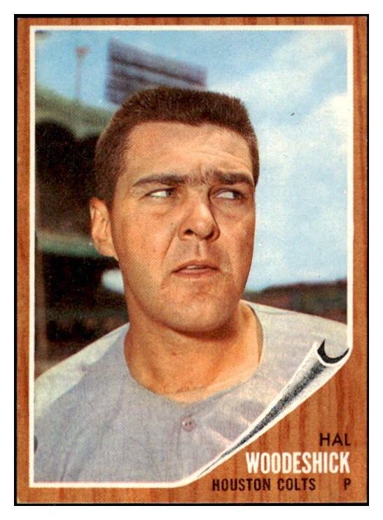 1962 Topps Baseball #526 Hal Woodeshick Colt .45s NR-MT 420519