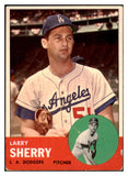 1963 Topps Baseball #565 Larry Sherry Dodgers VG-EX 420689