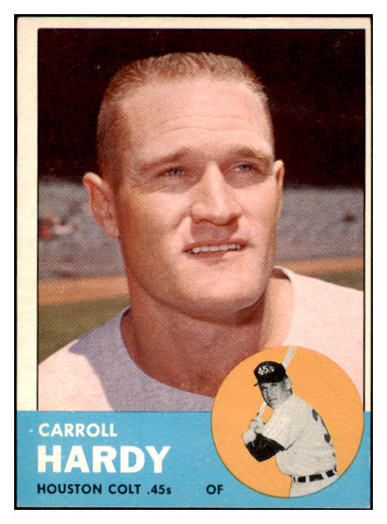 1963 Topps Baseball #468 Carroll Hardy Colt .45s EX-MT 420708