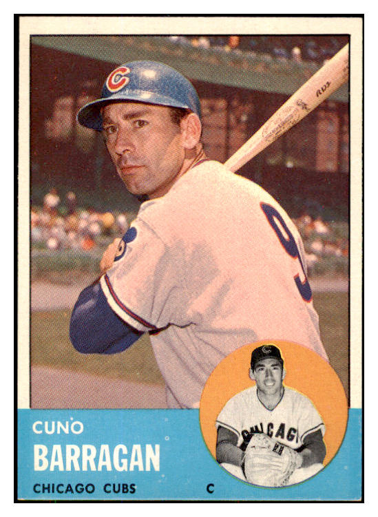 1963 Topps Baseball #557 Cuno Barragan Cubs NR-MT 420739