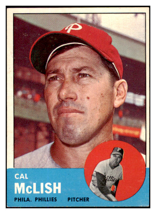 1963 Topps Baseball #512 Cal Mclish Phillies NR-MT 420751