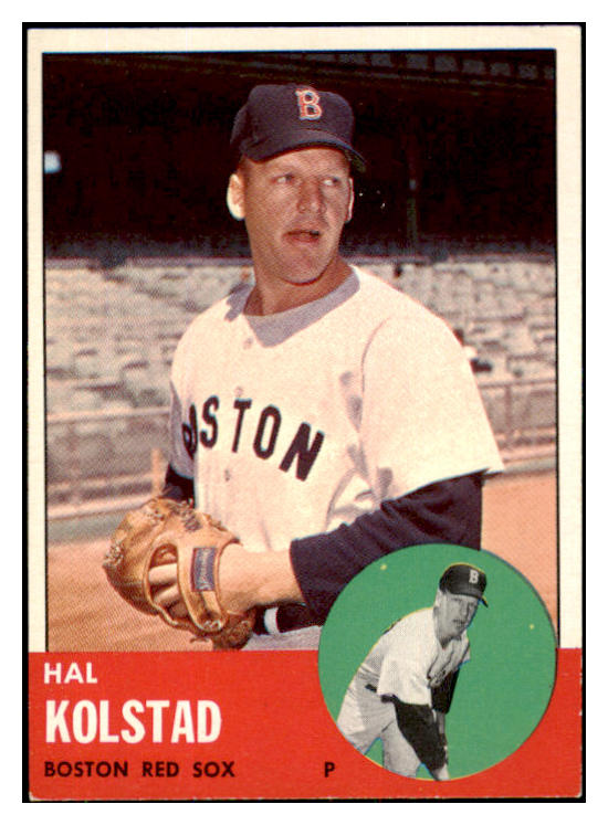 1963 Topps Baseball #574 Hal Kolstad Red Sox EX-MT 420775