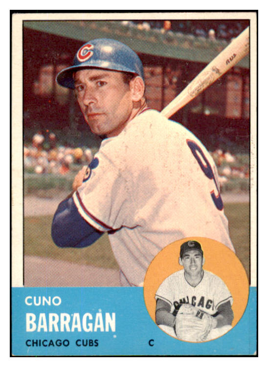 1963 Topps Baseball #557 Cuno Barragan Cubs NR-MT 420811