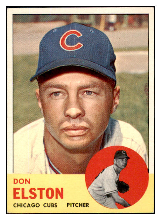 1963 Topps Baseball #515 Don Elston Cubs NR-MT 420817